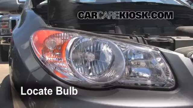 2010 Hyundai Elantra GLS 2.0L 4 Cyl. Lights Highbeam (replace bulb)